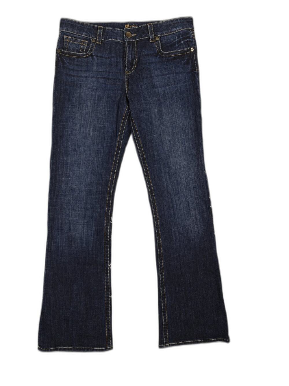 Women's KUT from the Kloth Bootcut Jeans Dark Blue Size 12